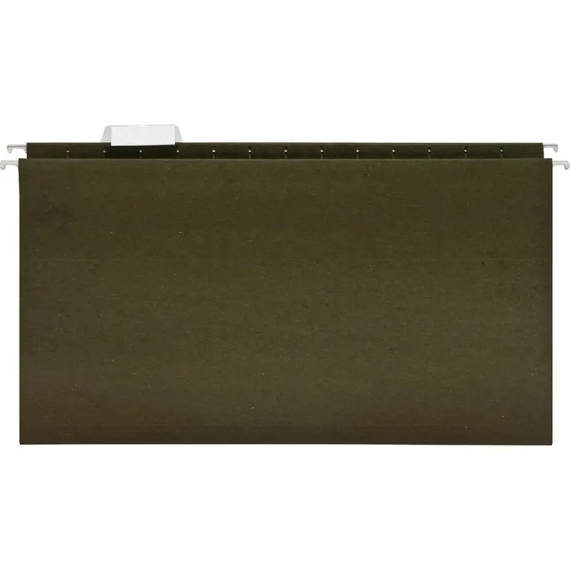 Business Source 1/5-cut Legal-size Hanging File Folders