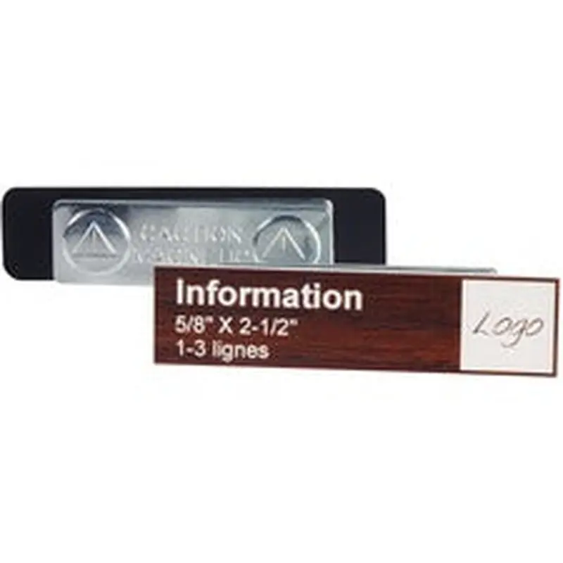 Derome Engraved Badge with Magnet