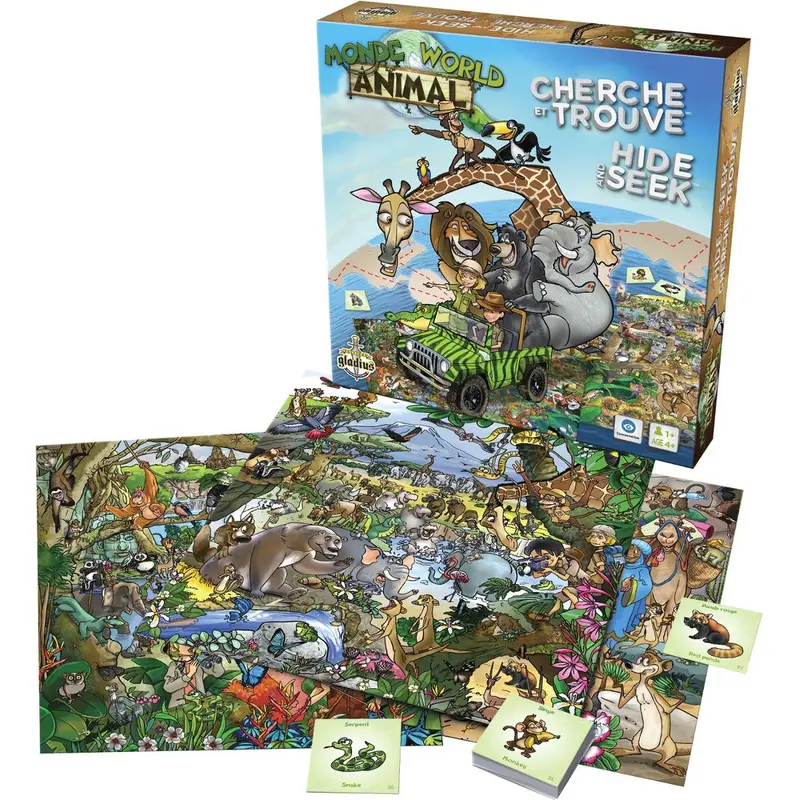 Editions Gladius Hide & Seek - Animal World