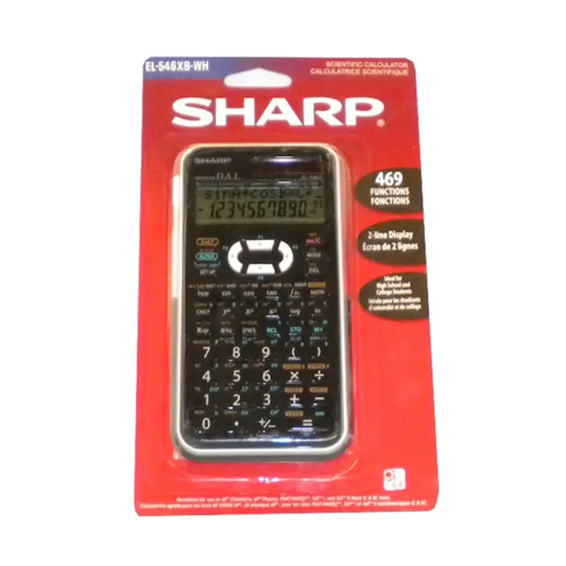 EL546XTBSL SHARP [EL546WBBK] 469 FUNC 10X2 LINE SCIENTIFIC