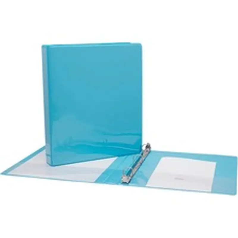 Geocan 1" Presentation Binder - Light Blue