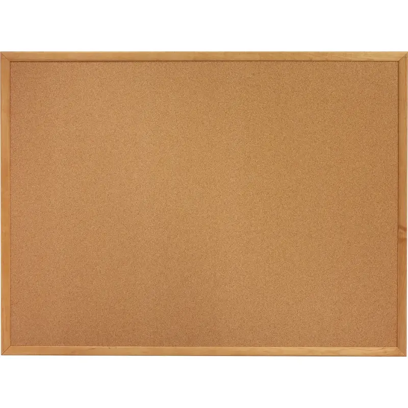 Lorell Oak Wood Frame Cork Board