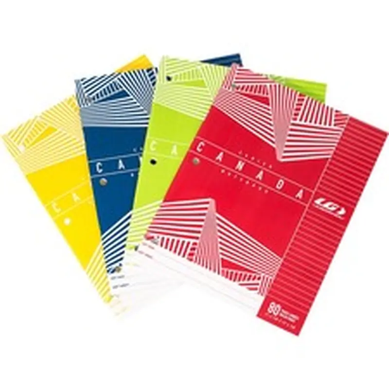Louis Garneau Ruled Canada Notebook - 11" x 8" - 80 Pages