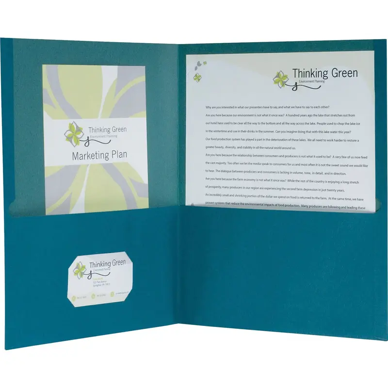 Pendaflex Oxford EarthWise Recycled Twin Pocket Folders