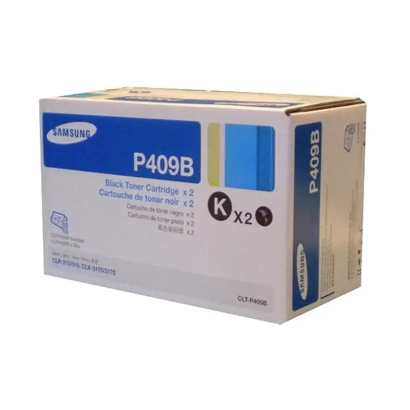 SU394A SAM CLTP409B 2PK BLACK TONER CRTG