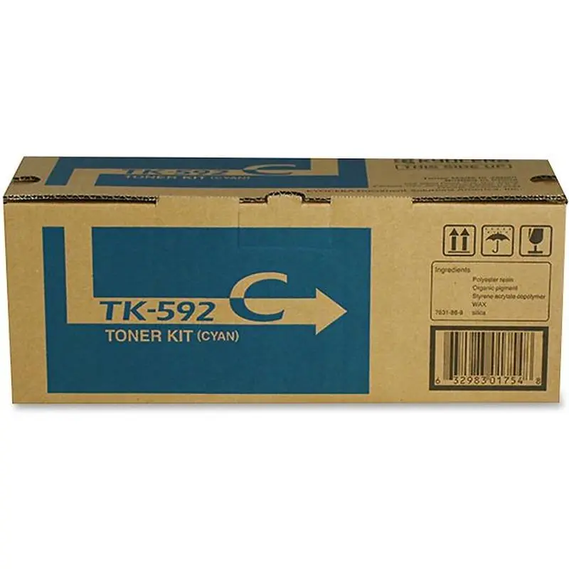 TK592C KYOCERA CYAN TONER FOR FSC2026MFP / FSC2126MFP 5K