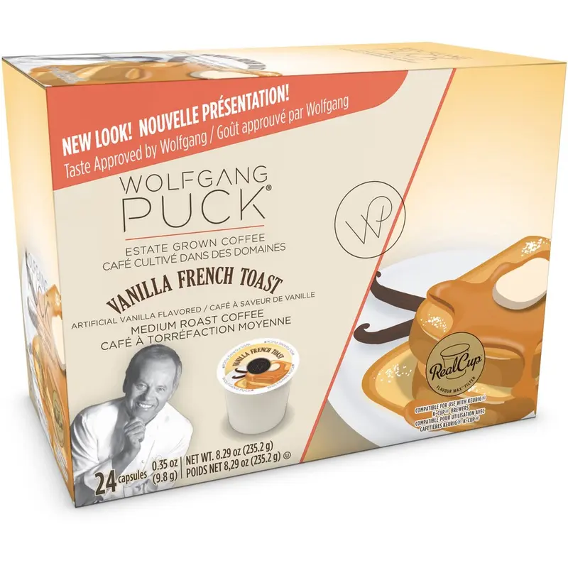 Wolfgang Puck Vanilla French Toast Coffee OneCup