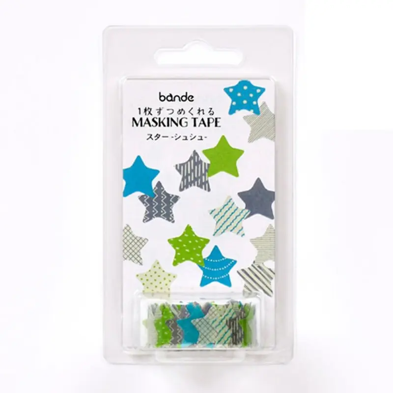 Bande Masking Roll Sticker Star Scrunchie
