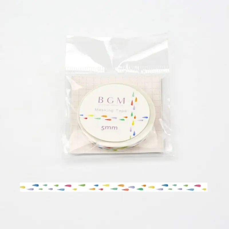 BGM Masking Tape Watercolor