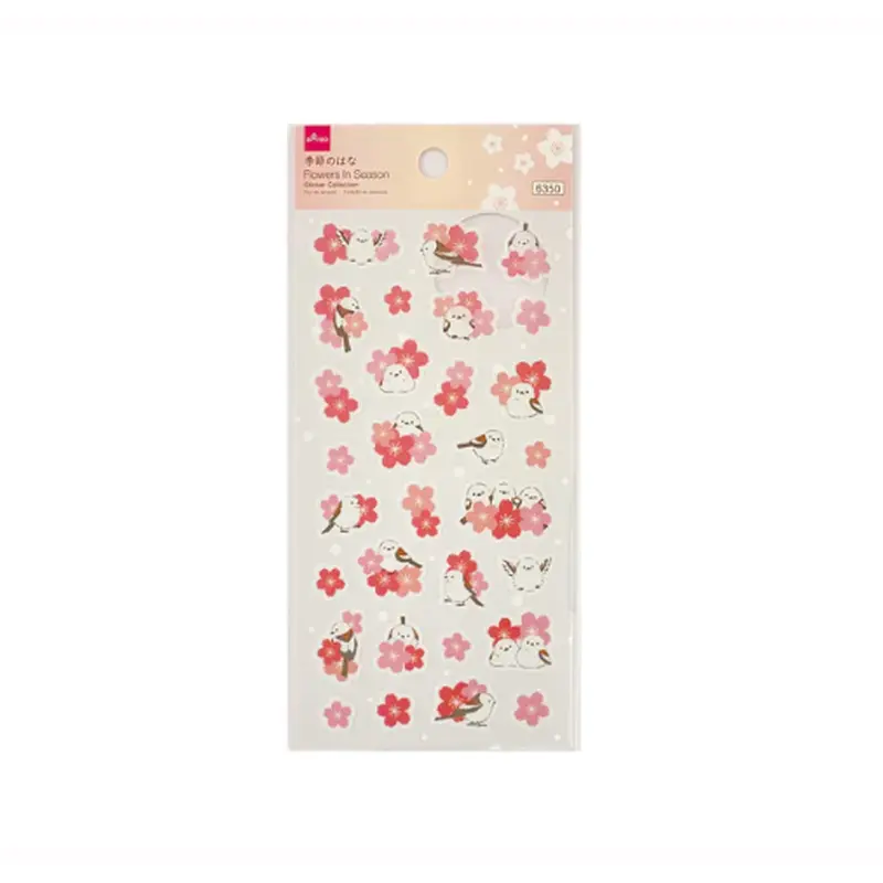 Daiso Flowers In Season StickerCherry Blossoms