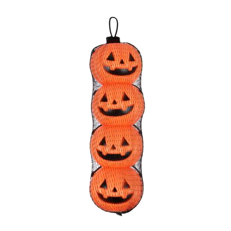 Halloween Basket Pumpkin 4pcsOrange