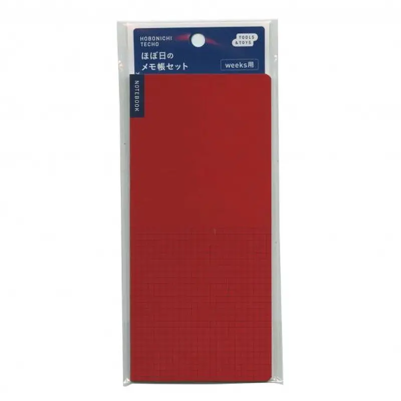 Hobonichi Techo Memo Pad Set for Weeks