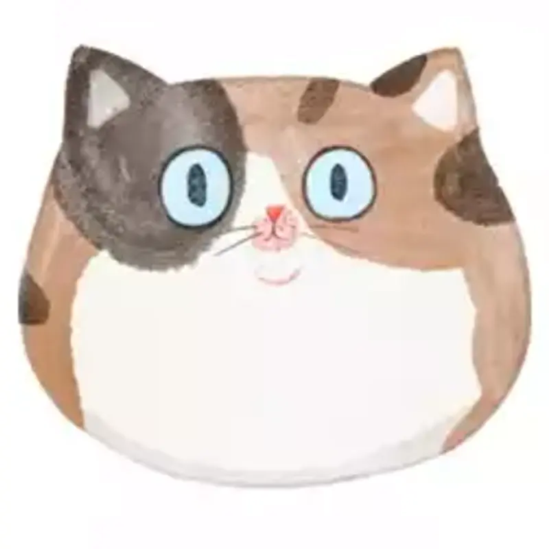 Infeel.me Sticky Notes Memo Me Cartoon Cat Brown