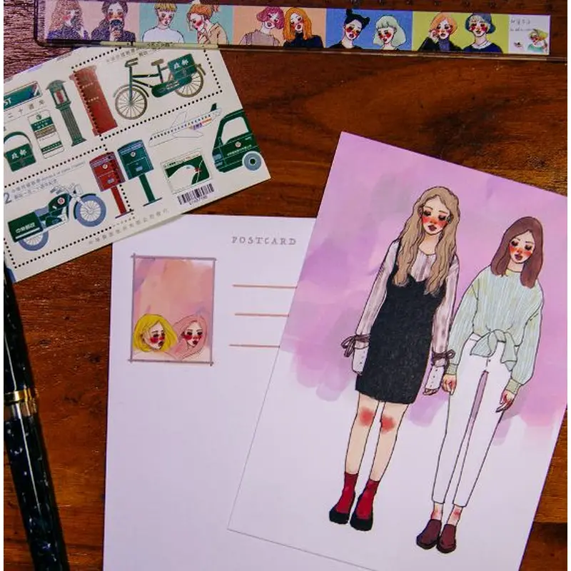 La Dolce Vita Postcard - Hangout