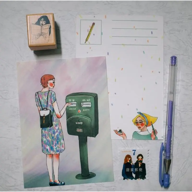 La Dolce Vita Postcard - Post Mail