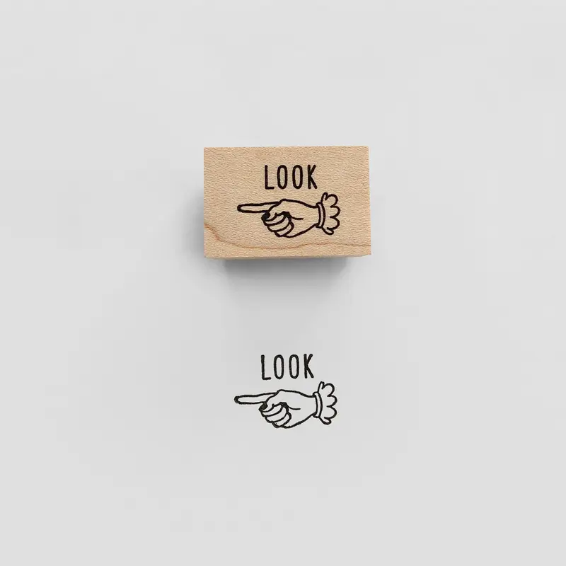 Knoopworks Rubber Stamp - Look