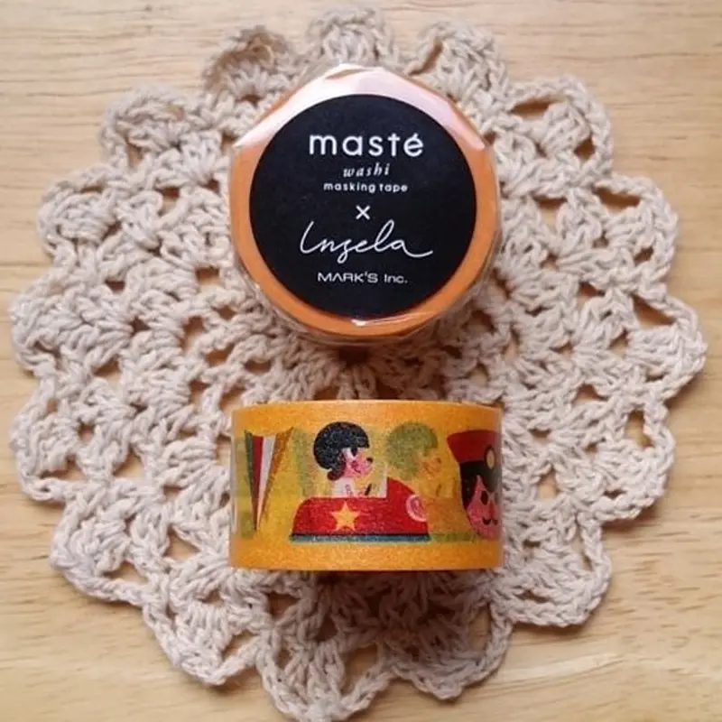 Maste X Ingela Masking Tape - Amusement Park