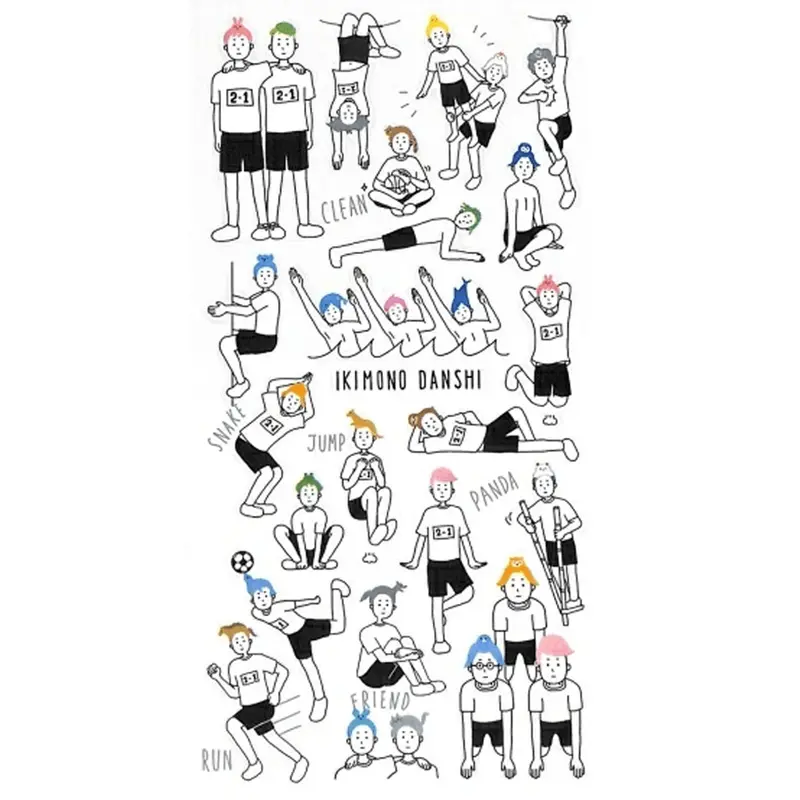 Mind Wave Sticker - Ikimono Danshi