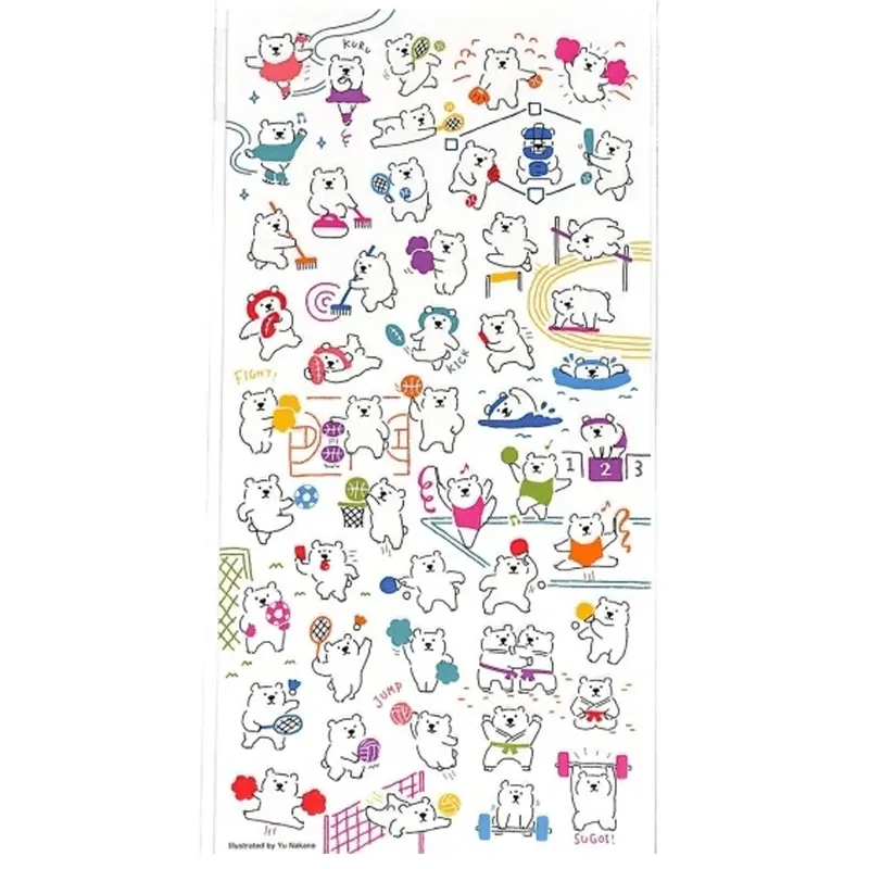 Mind Wave Sticker - Kuma Chan Sports Tournament