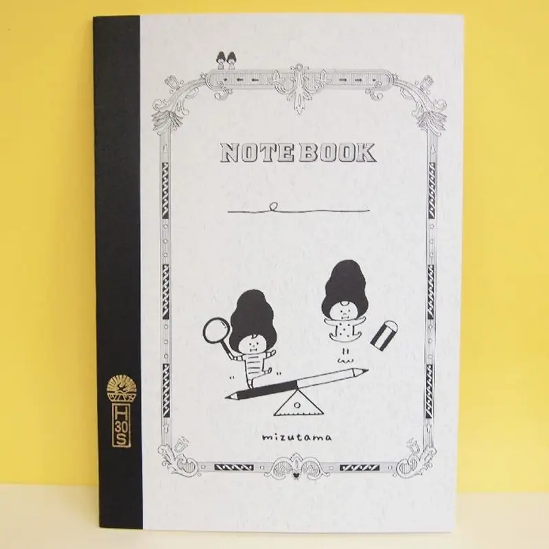 Mizutama Bun And Bou Swallow Note A5 Seesaw