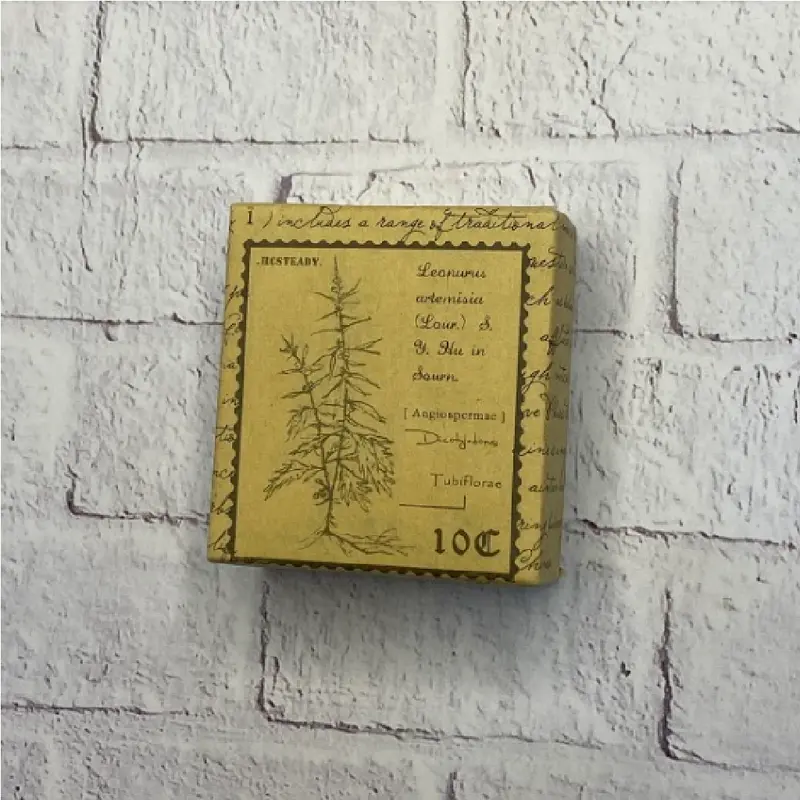Moodtape Rubber Stamp - Flora