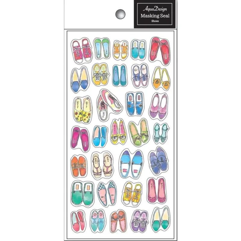 Pine Book Aqua Design Masking Seal - Shoes