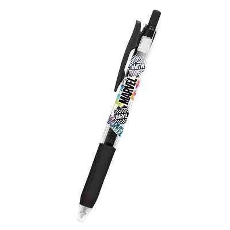 Sarasa Knock Gel Pen Marvel EditionBlack