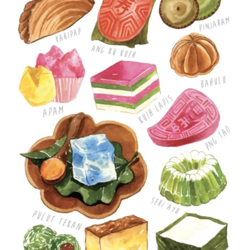 Sticker Cake