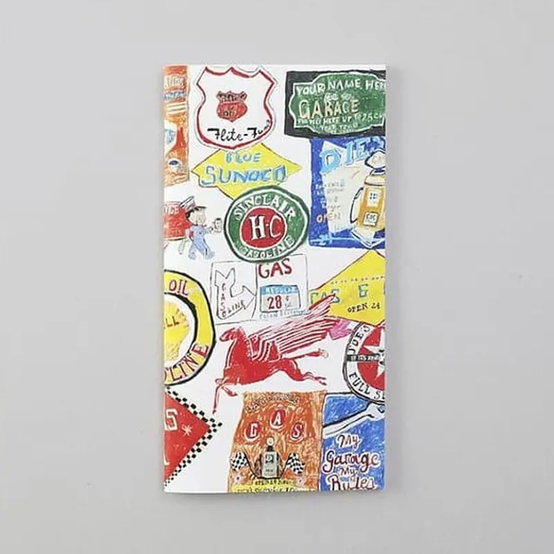 Traveler's Notebook Regular Size Special Edition Ace Hotel Insert Gas Pump