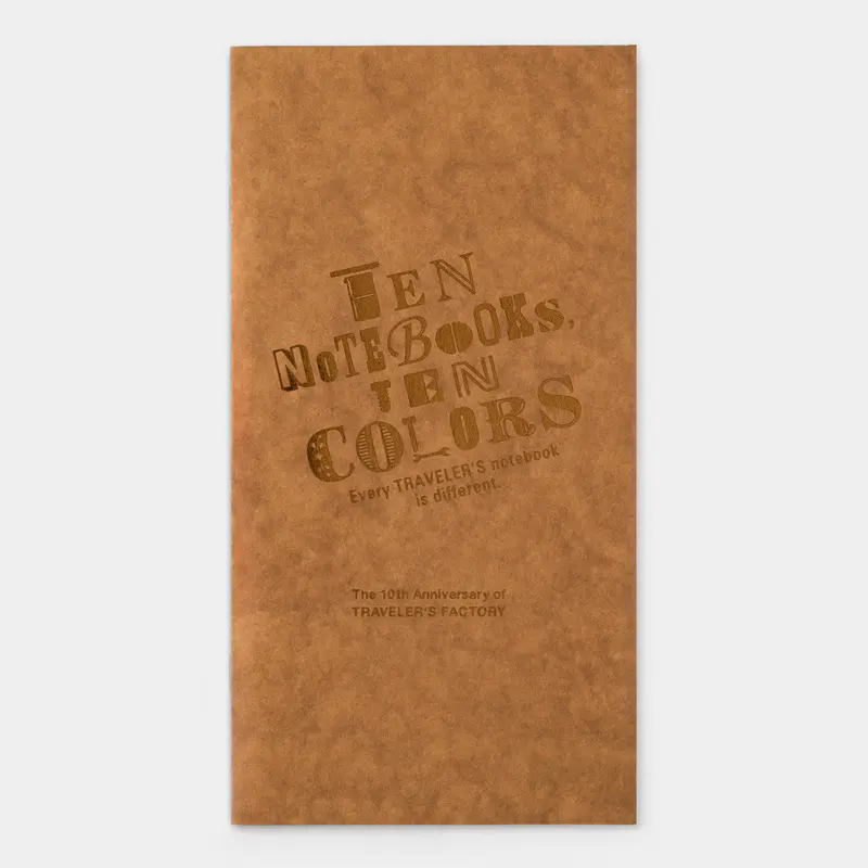 Traveler's Factory 10th Anniversary Notebook Refill ST Ultralight Paper Craft