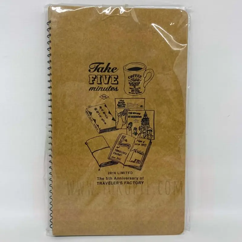 Traveler's Factory Spiral Ring Notebook The 5th Anniversary Of Traveler's Factory