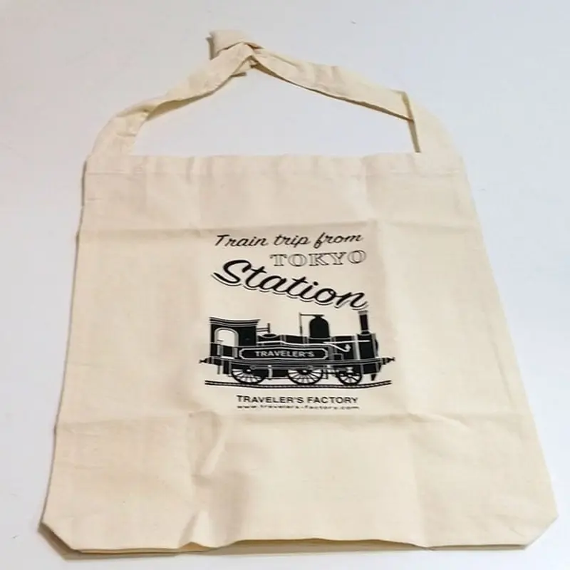 Traveler's Factory Trip From Tokyo Station Tote Bag Limited Edition