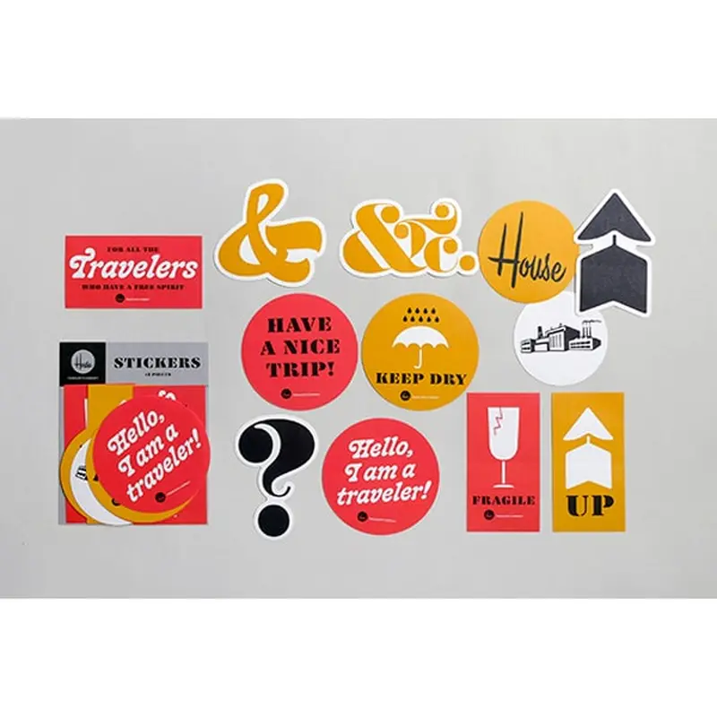 Traveler's Factory X House Industries Sticker