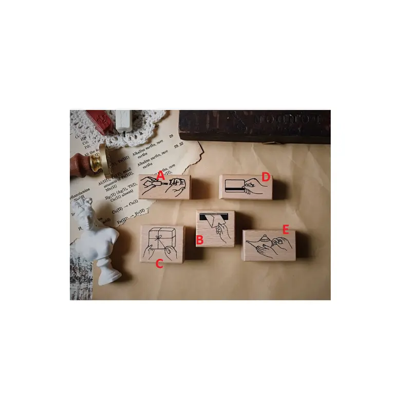 WLEKD Stationery StampA NAIL POLISH