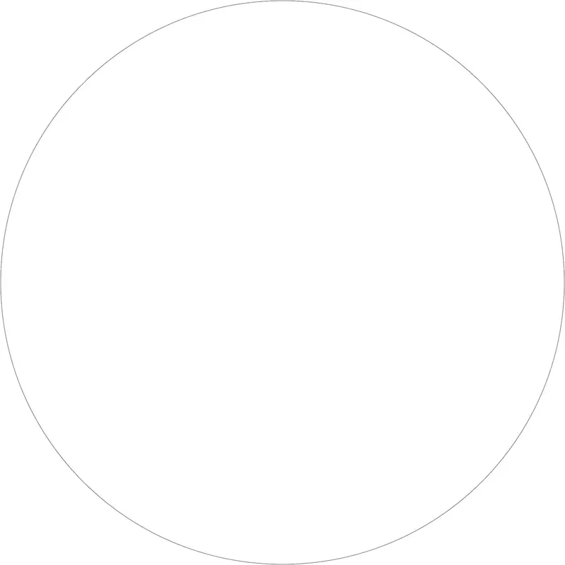 1" Circle - White Removable Labels 500/Roll