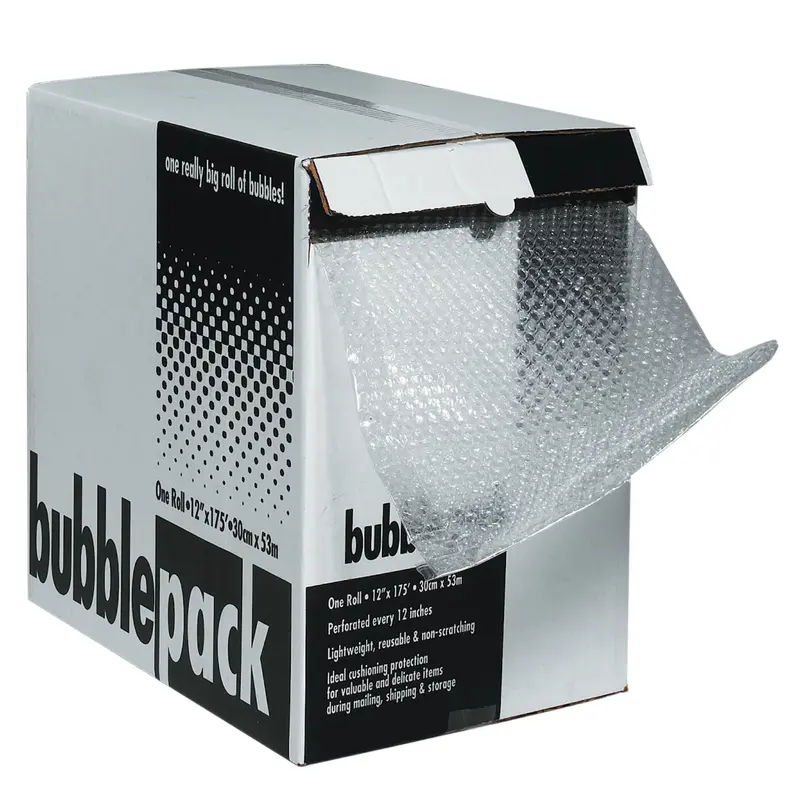 1/2" x 12" Bubble Cushioning in Self-Dispensing Box 50 Feet/Roll