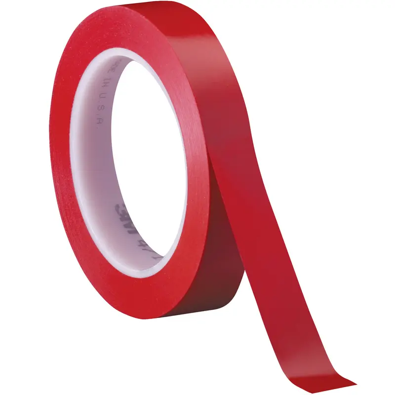 1/2" x 36 yds. Red 3M 471 Vinyl Tape 3/Case