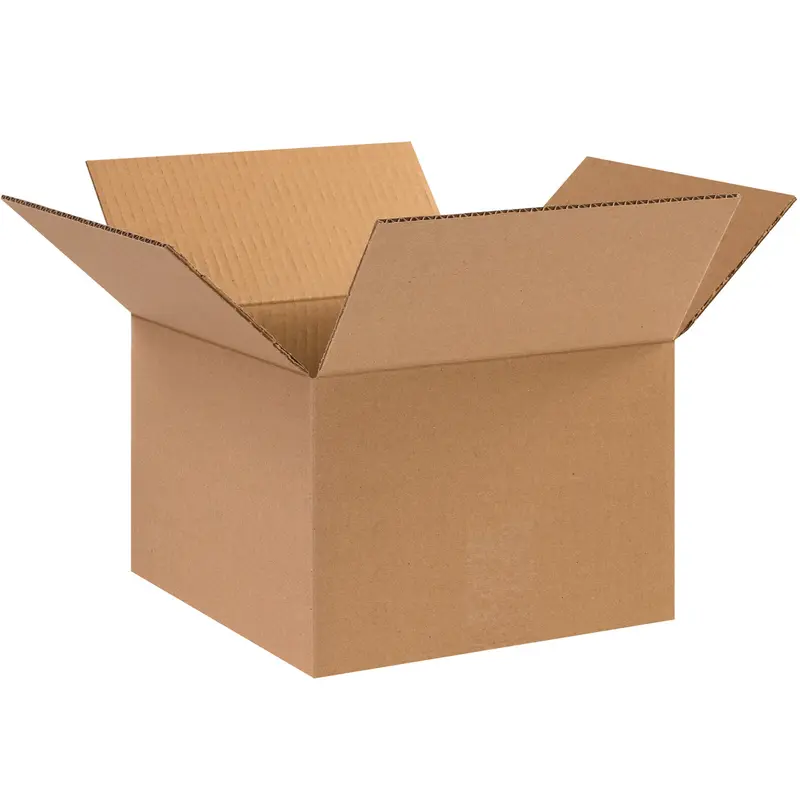 10 x 10 x 7 Corrugated Boxes 25/Bundle