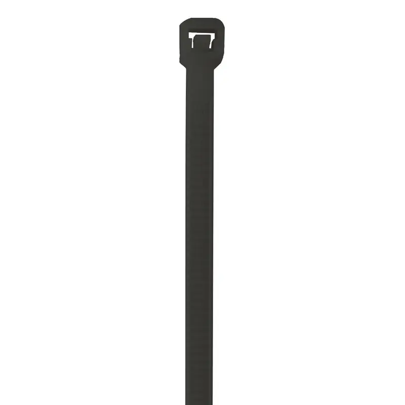 10" (40 lb Tensile) Black UV Cable Ties 500/Case