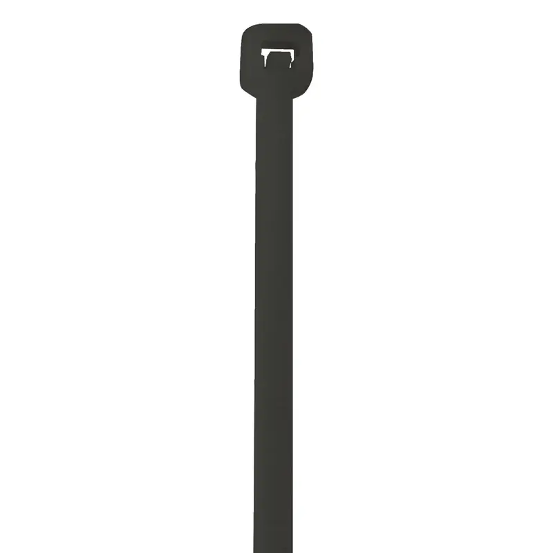 10" (50 lb Tensile) Black UV Cable Ties 1000/Case