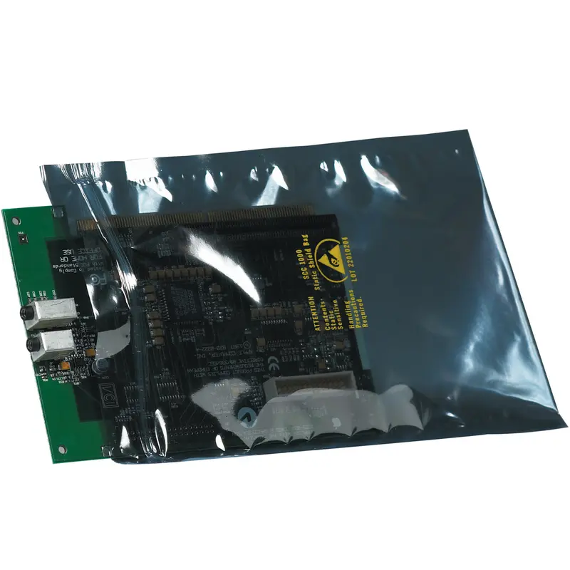 10 x 14 Reclosable Static Shielding Bags - Printed 100/Case