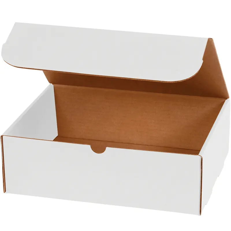 10 x 7 x 6 White Corrugated Mailers  50/Bundle