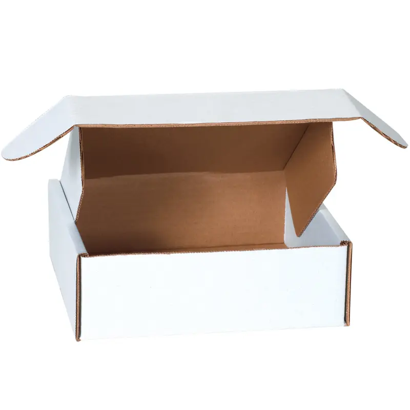 12 x 12 x 4 White Deluxe Literature Mailers 50/Bundle