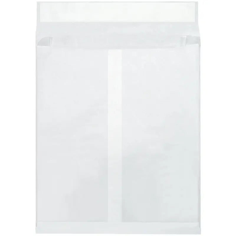 12 x 16 x 2 Expandable White Tyvek Envelopes 100/Case