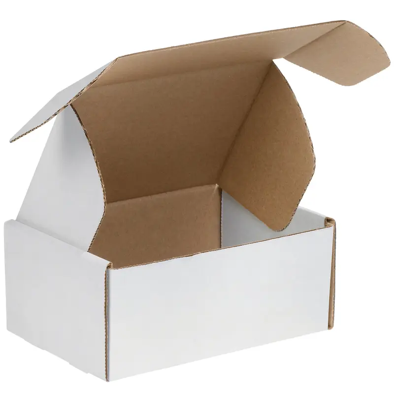 14 x 10 x 6 White Deluxe Literature Mailers  50/Bundle