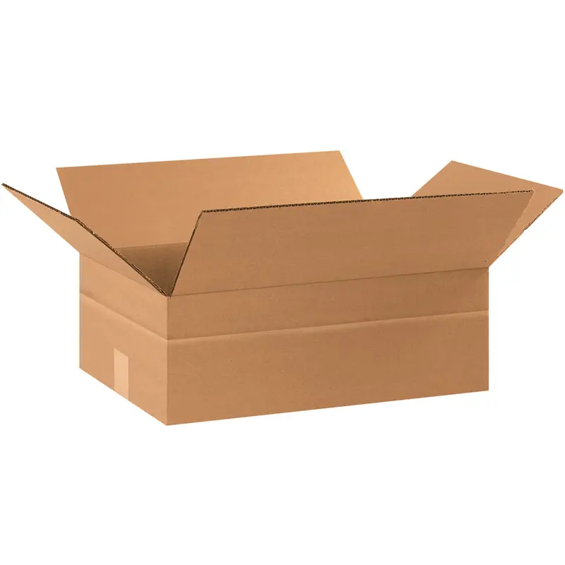 17 1/4 x 11 1/4 x 6 Multi Depth Corrugated Boxes  25/Bundle