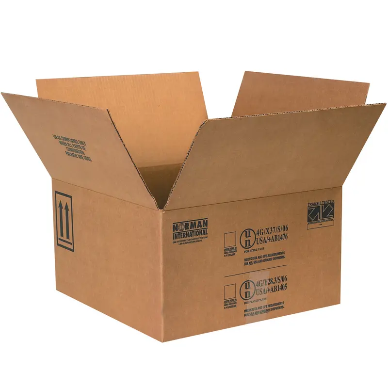 17 x 17 x 9 5/16 4 - 1 Gallon Paint Can Boxes 10/Bundle