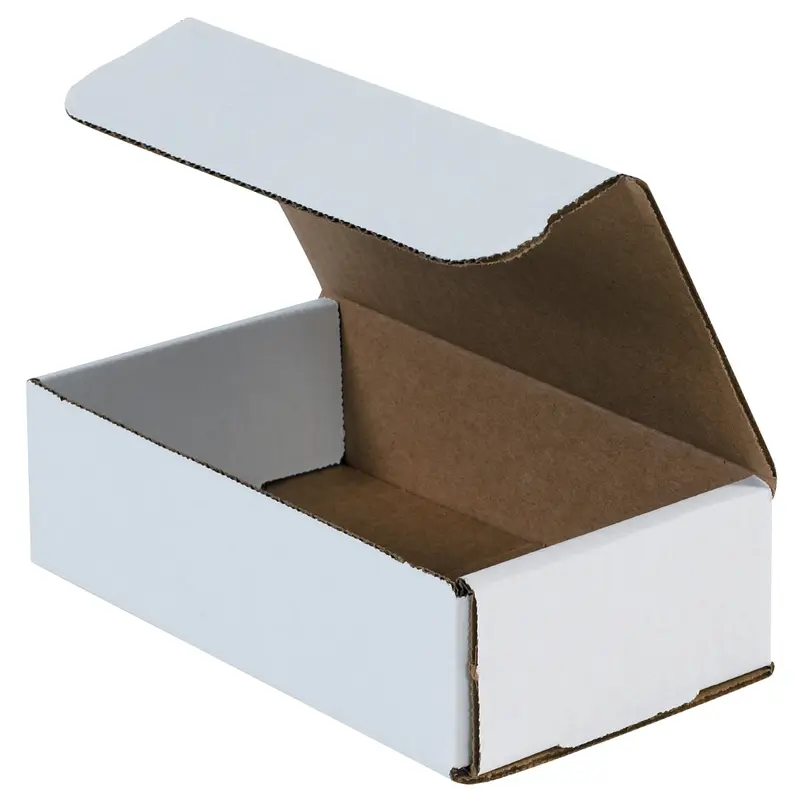 18 x 12 x 4 White Corrugated Mailers  50/Bundle