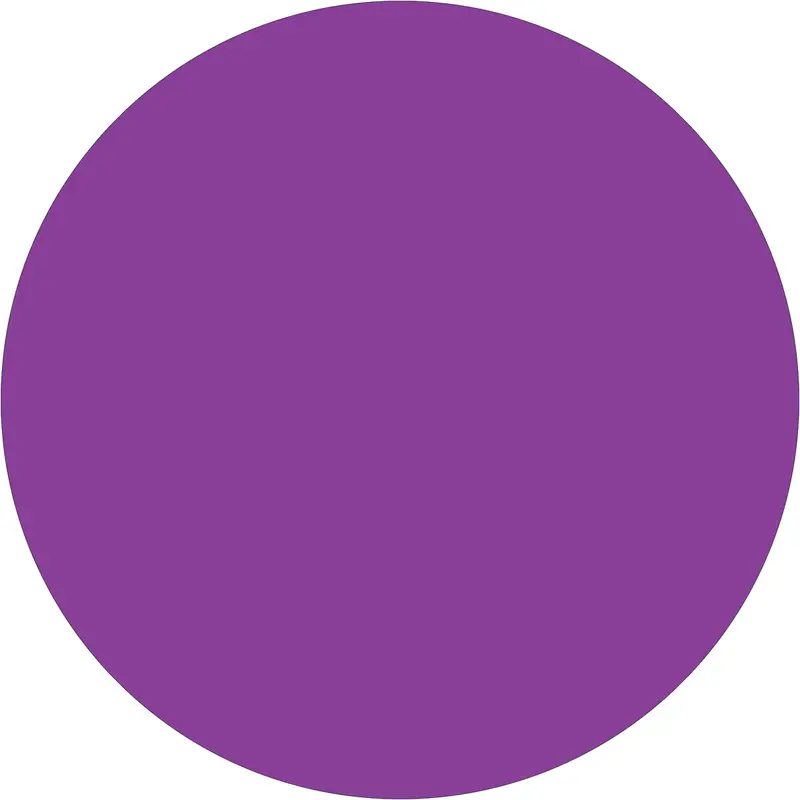 3" Purple Inventory Circle Labels 500/Roll