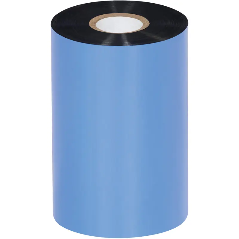 4.33" x 1476' Black Zebra Thermal Transfer Ribbons - Wax/Resin 24/Case